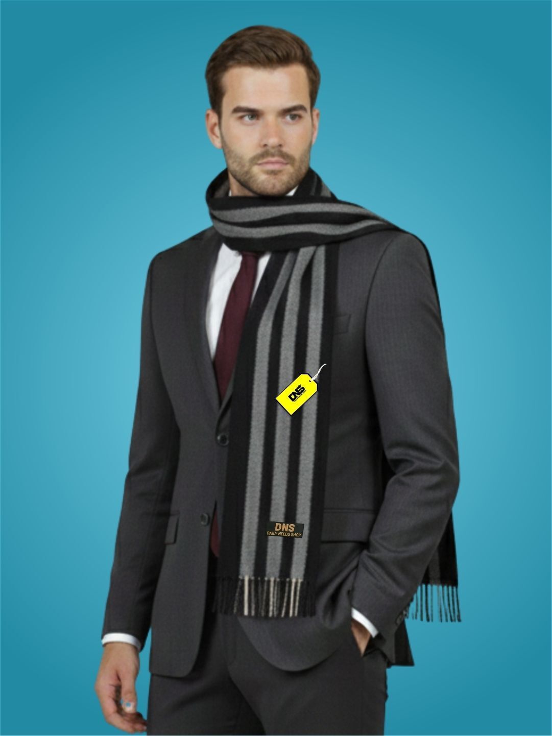 Daily Needs Shop Solid Men Muffler-picture-15