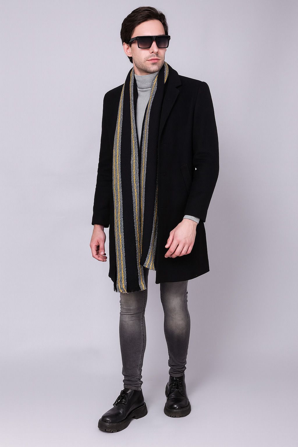 SCHp Striped Men Muffler-picture-20