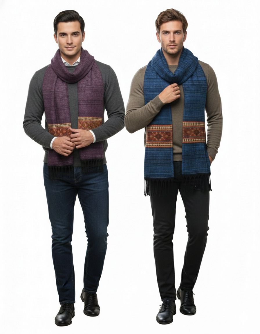 SHIRAAZ Printed Men Muffler-picture-14