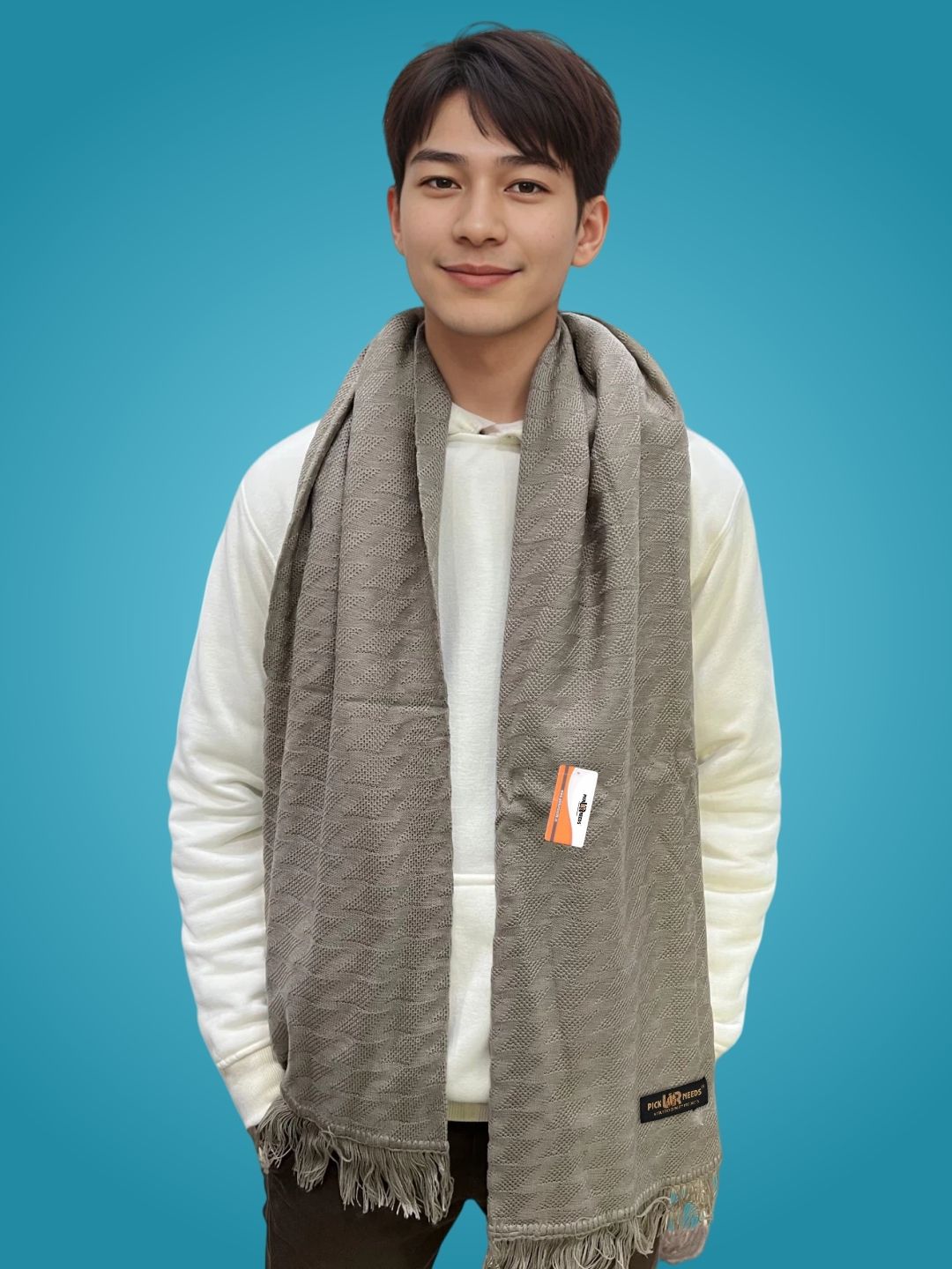 Pick Ur Needs Solid Men Muffler-picture-28