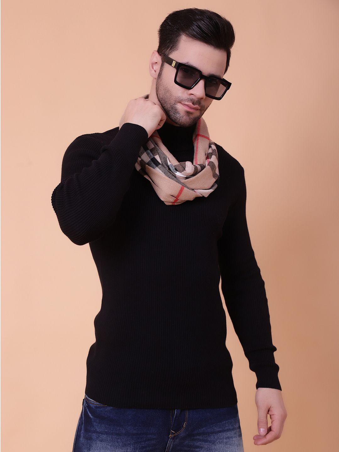 vesture Checkered Men Muffler-picture-15