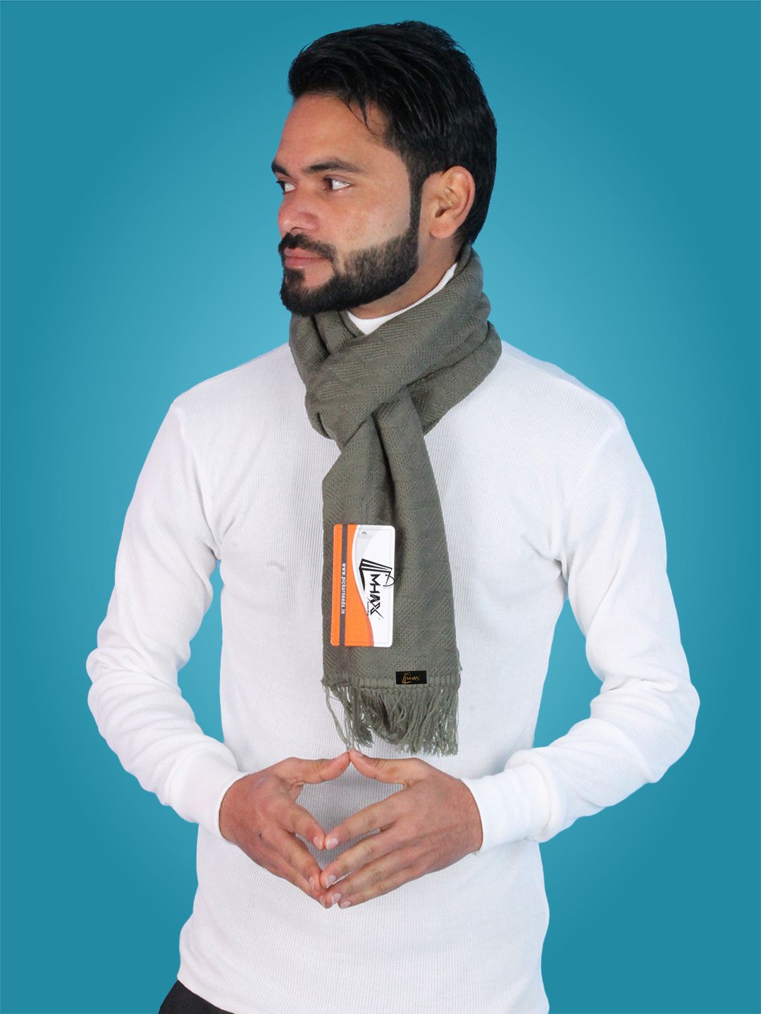 MHAX Solid Men Muffler-picture-27