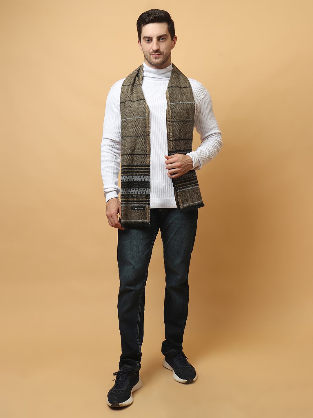 SCHp Striped Men Muffler-image-46