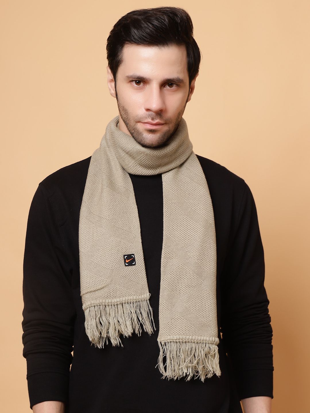SCHp Self Design, Solid, Woven Men Muffler-picture-22