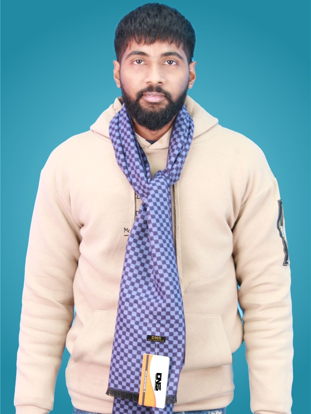 Daily Needs Shop Woven Men Muffler-image-34