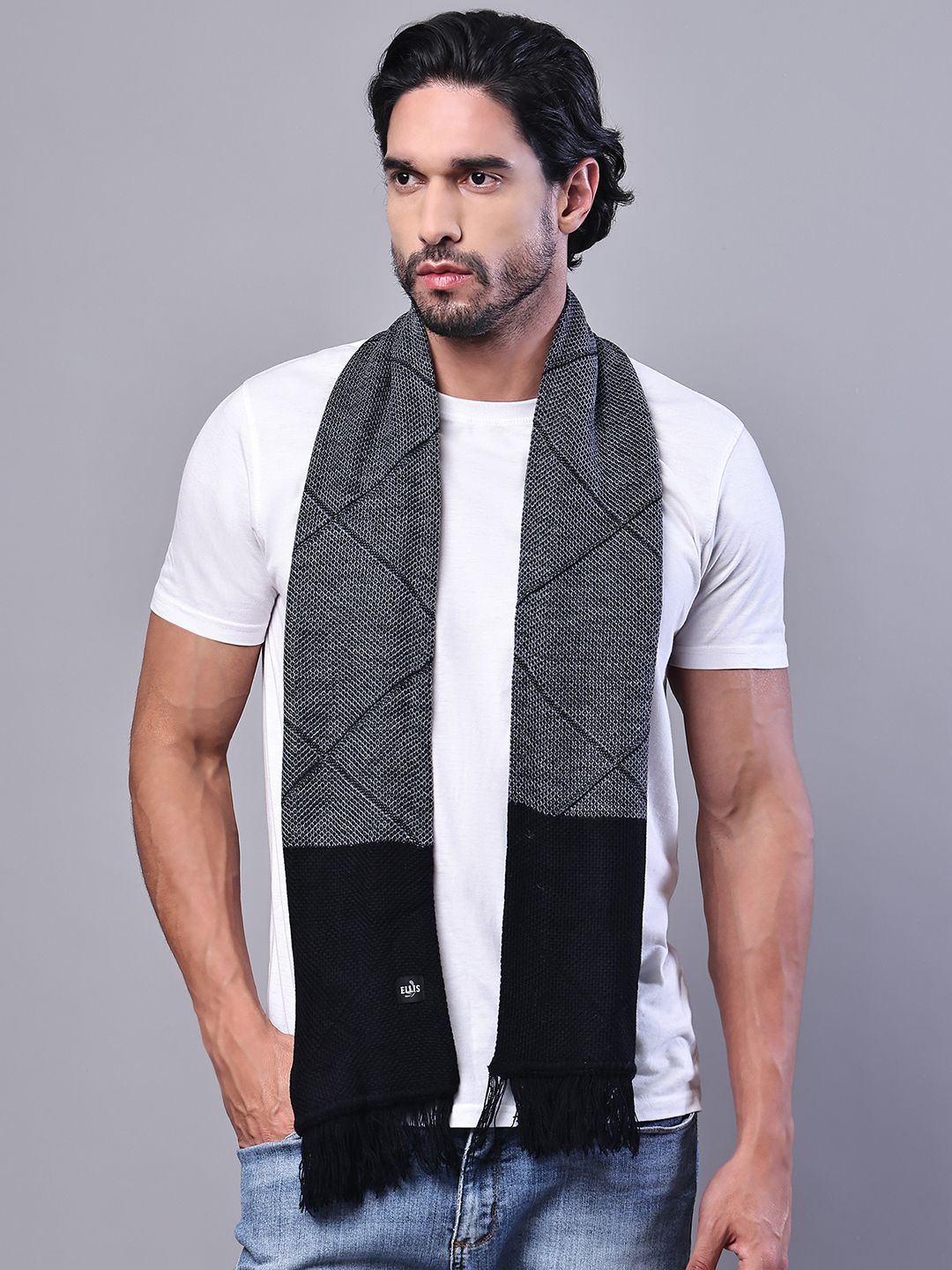 ELLIS Self Design Men Muffler-picture-28