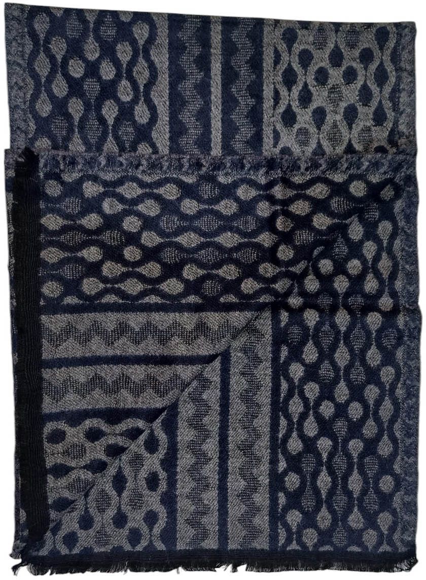 Vrinde Geometric Print Men Muffler-image-6