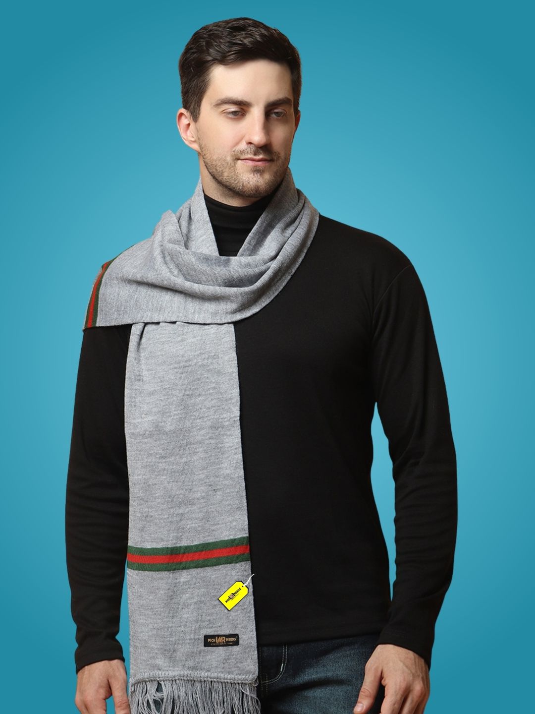 Pick Ur Needs Striped Men Muffler-picture-16