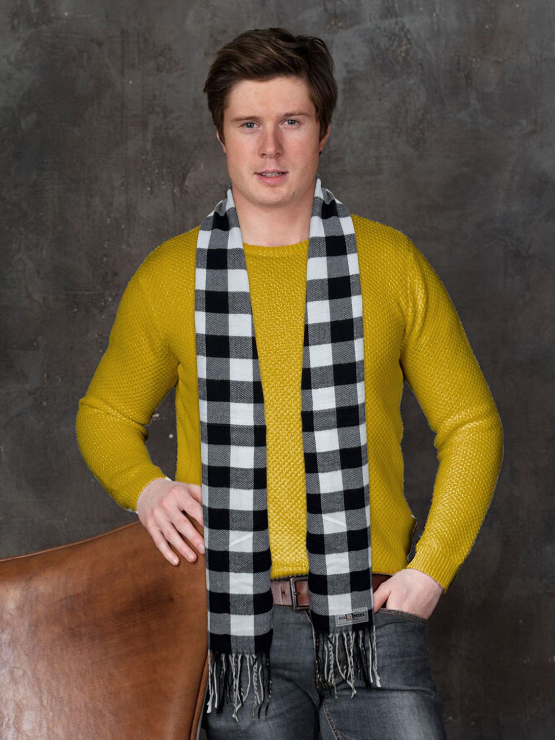 Pick Ur Needs Printed Men Muffler-image-13
