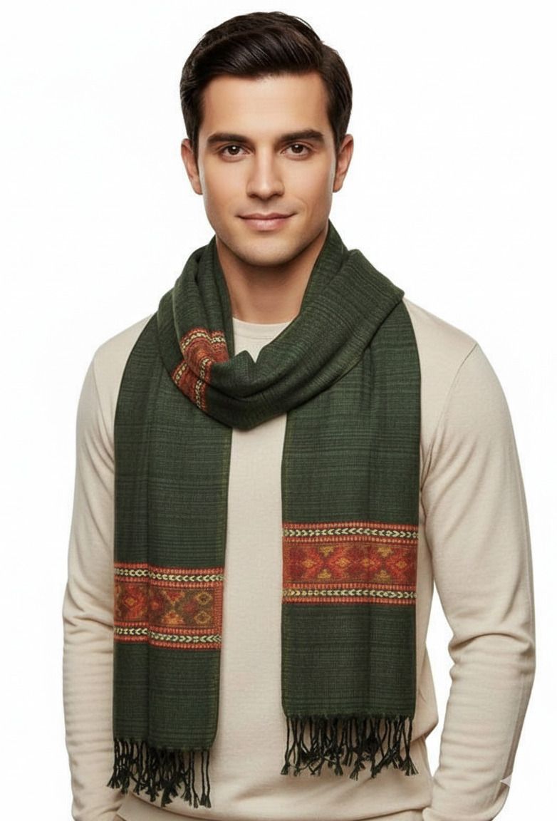 SHIRAAZ Printed Men Muffler-image-18