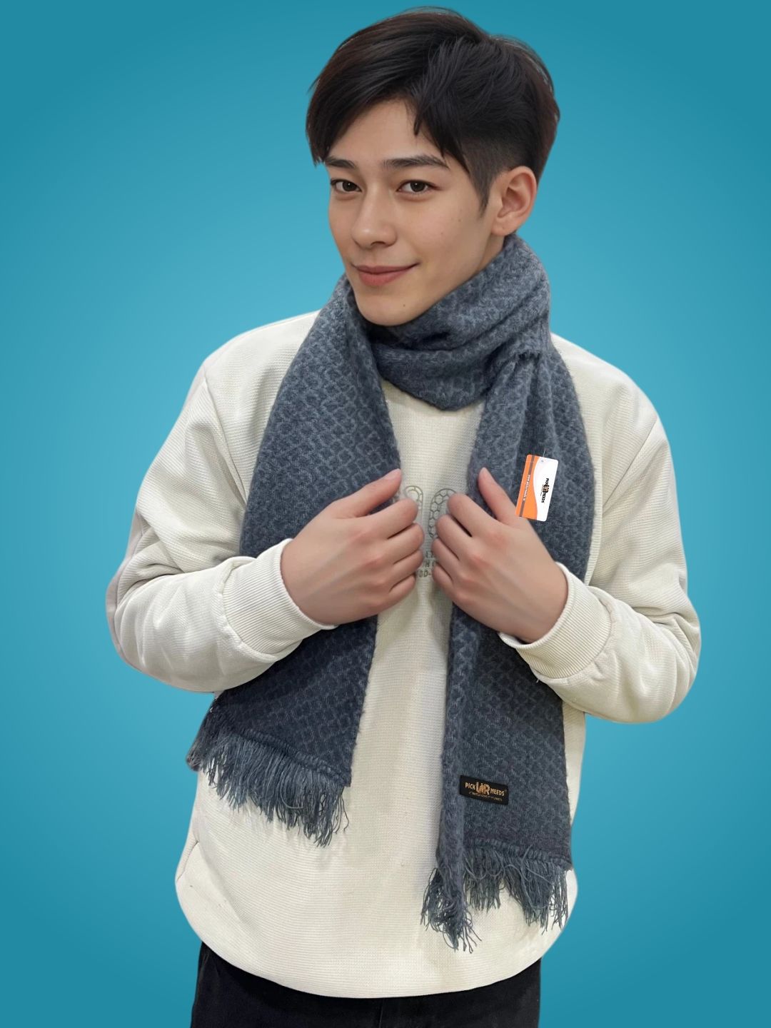 Pick Ur Needs Solid Men Muffler-picture-31