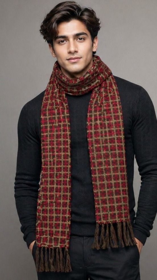 cozevo Self Design Men Muffler-picture-20