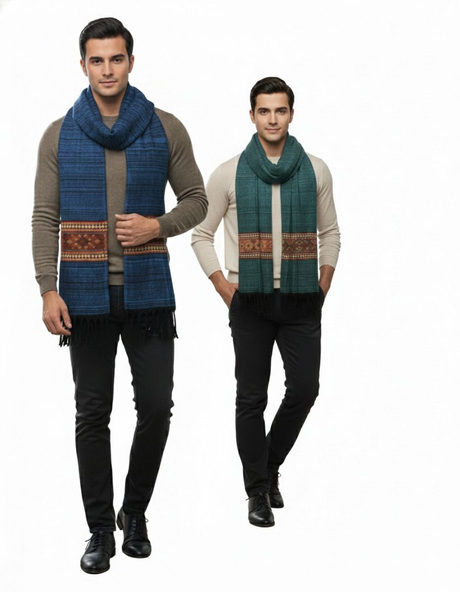 SHIRAAZ Printed Men Muffler-picture-28