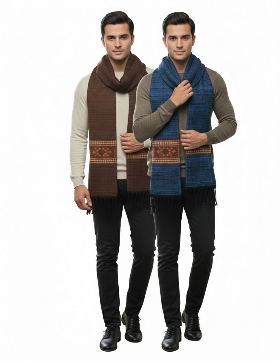 SHIRAAZ Printed Men Muffler-picture-48
