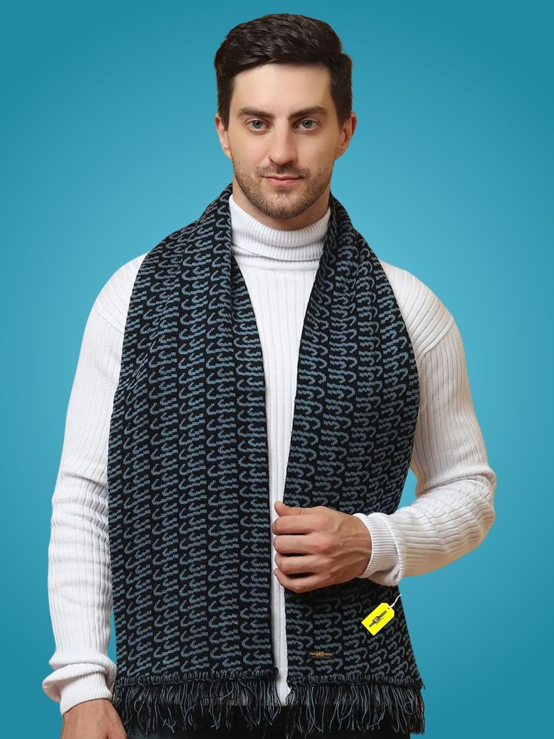 Pick Ur Needs Printed Men Muffler-picture-11
