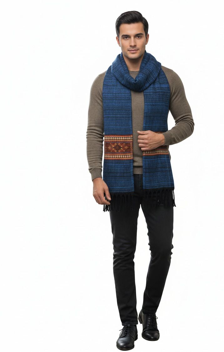 SHIRAAZ Printed Men Muffler-image-19