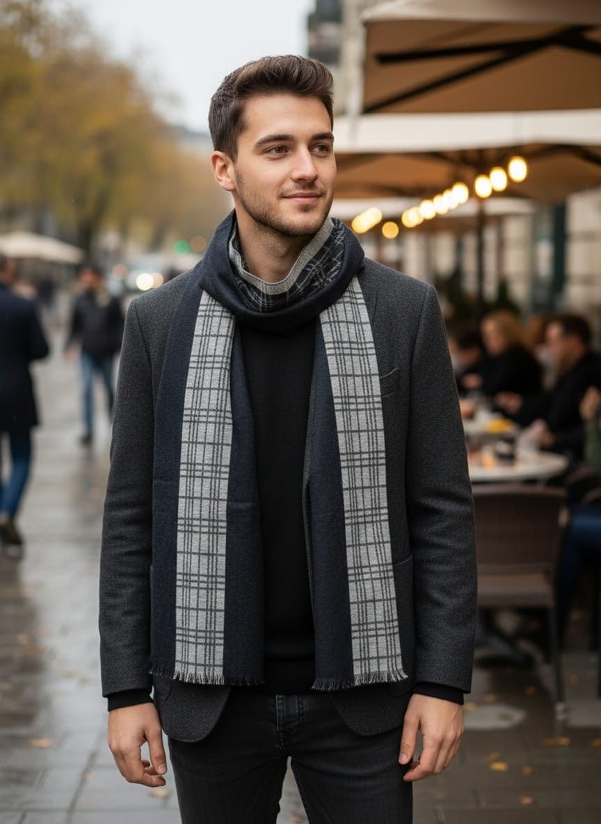 SONASSSS Woven Men Muffler-picture-21