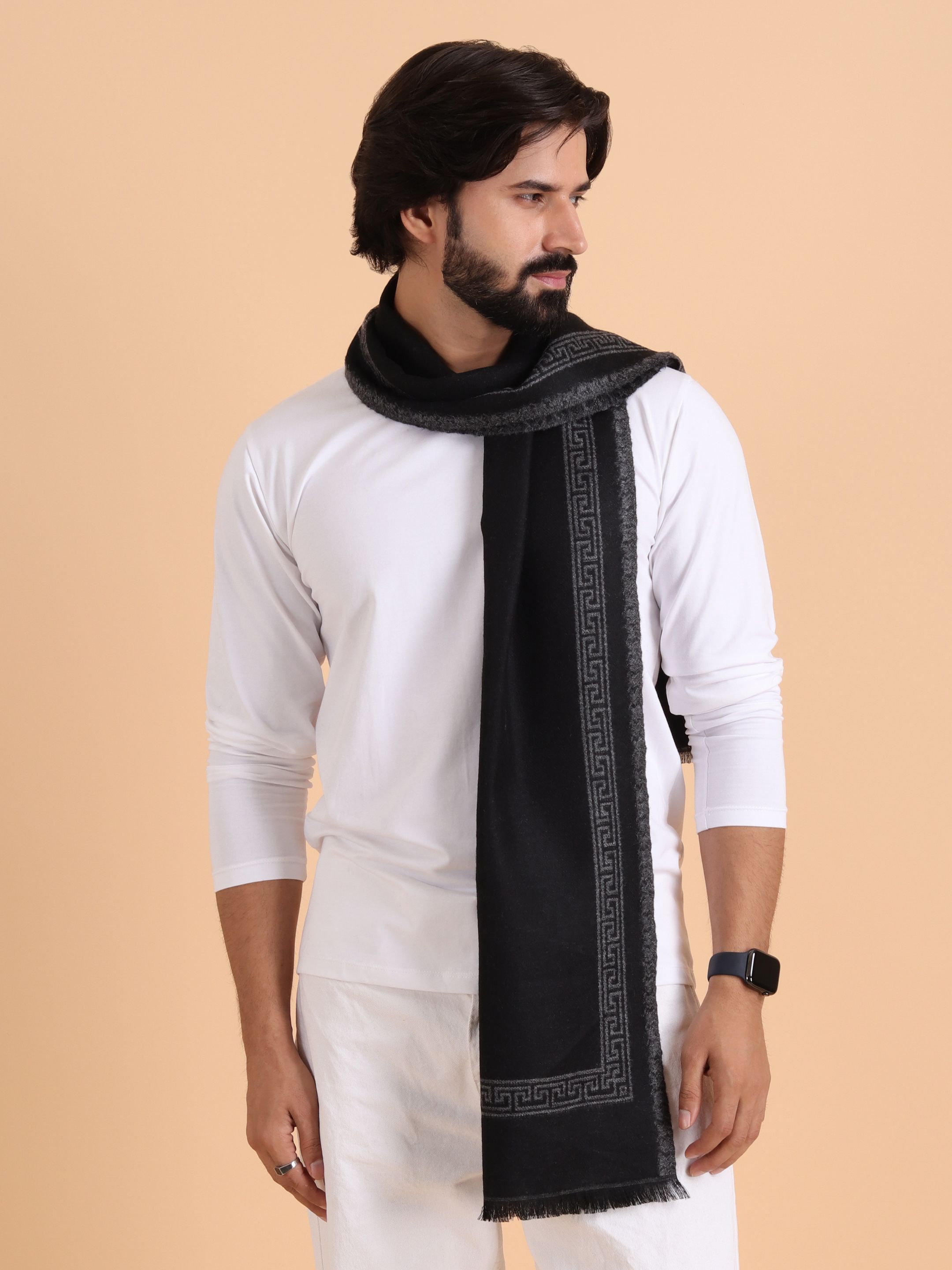 Tweedle Solid Men Muffler-picture-10