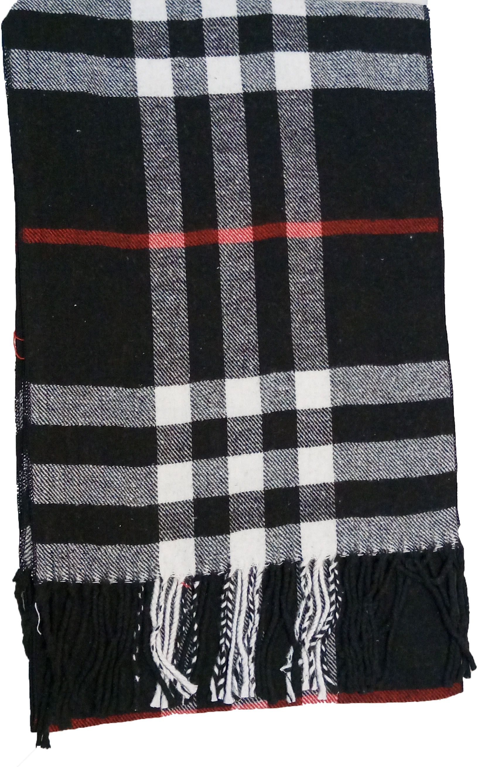 Vrinde Checkered Men Muffler-image-45