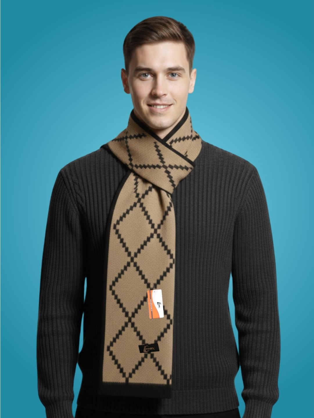 MHAX Self Design Men Muffler-picture-18
