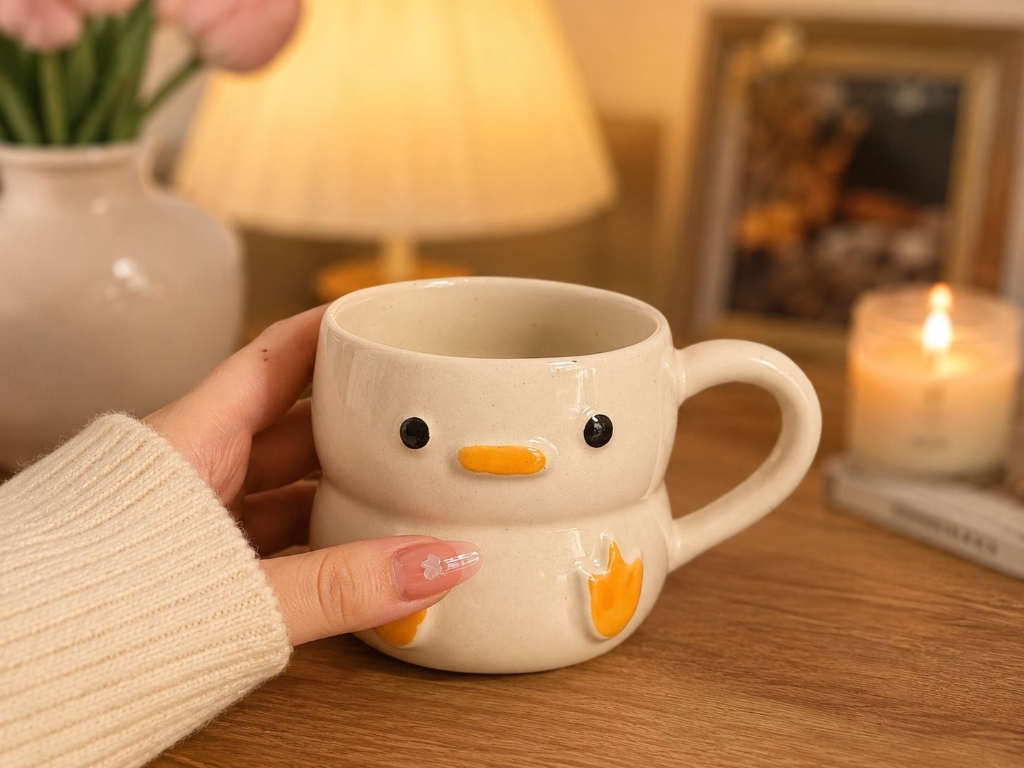 skh enterprises Cute duck coffee mug Ceramic Coffee Mug-picture-22