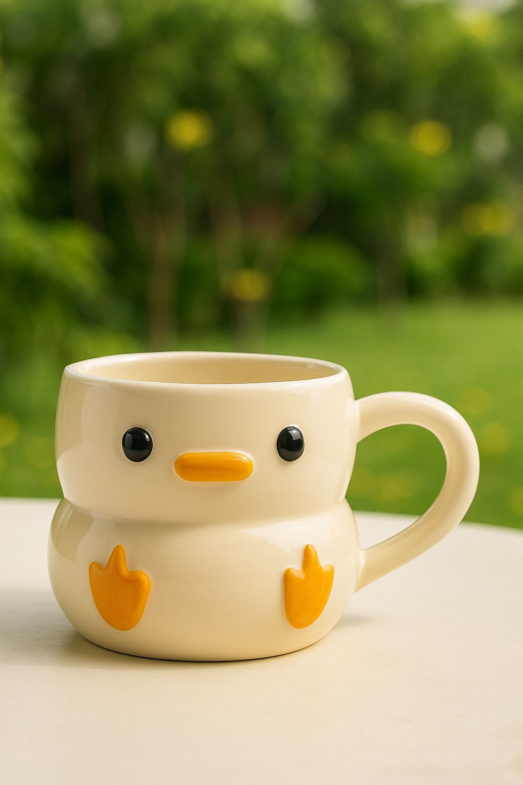 Cute Duck Shape Ceramic | Ideal for Kids, Coffee Lovers & Home Décor Gift Ceramic Coffee Mug-image-7