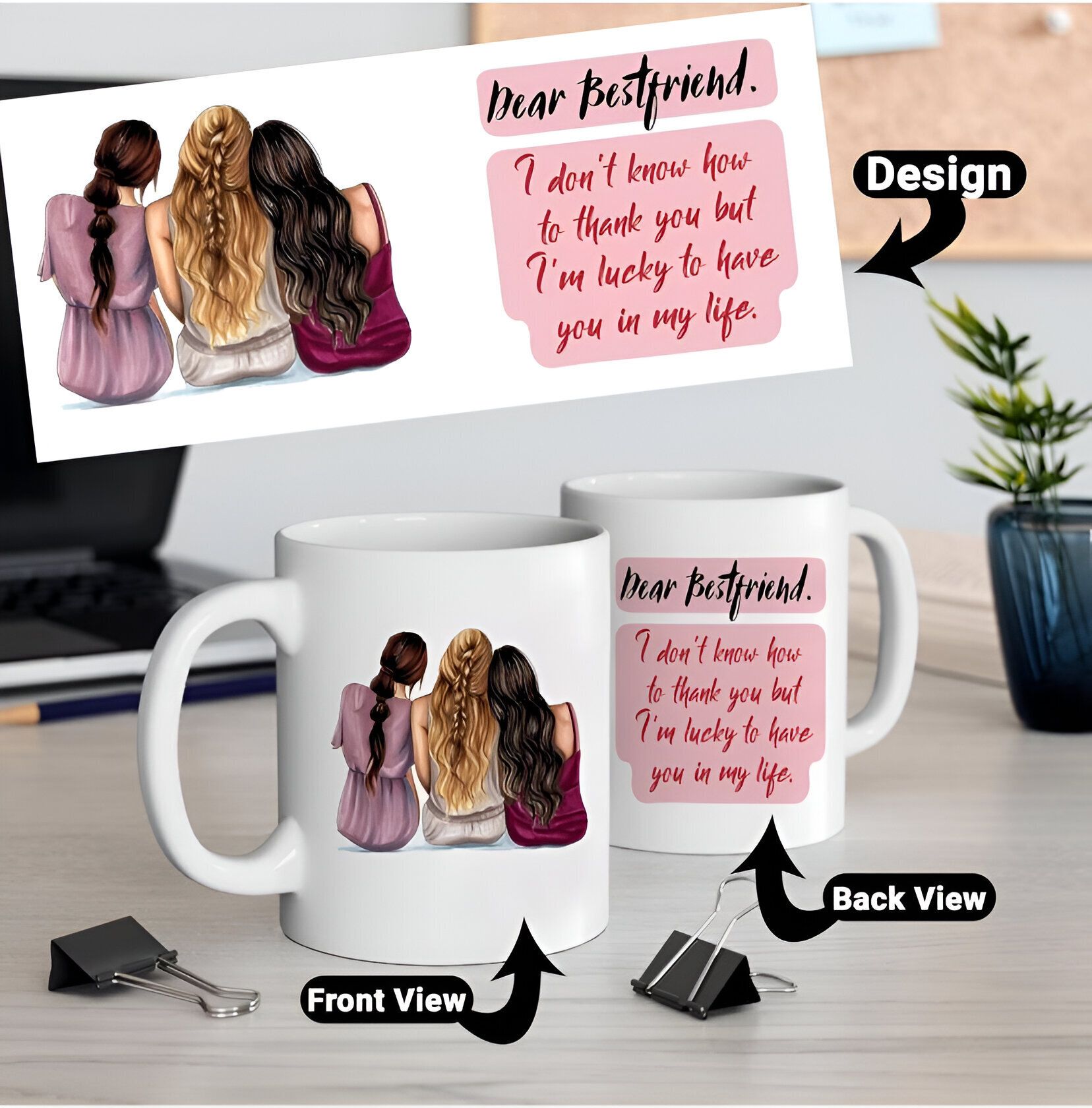 Best Friend Forever" Best Gifting Printed coffee, Tea & Coffee Cups, Ceramic Coffee Mug-image-39