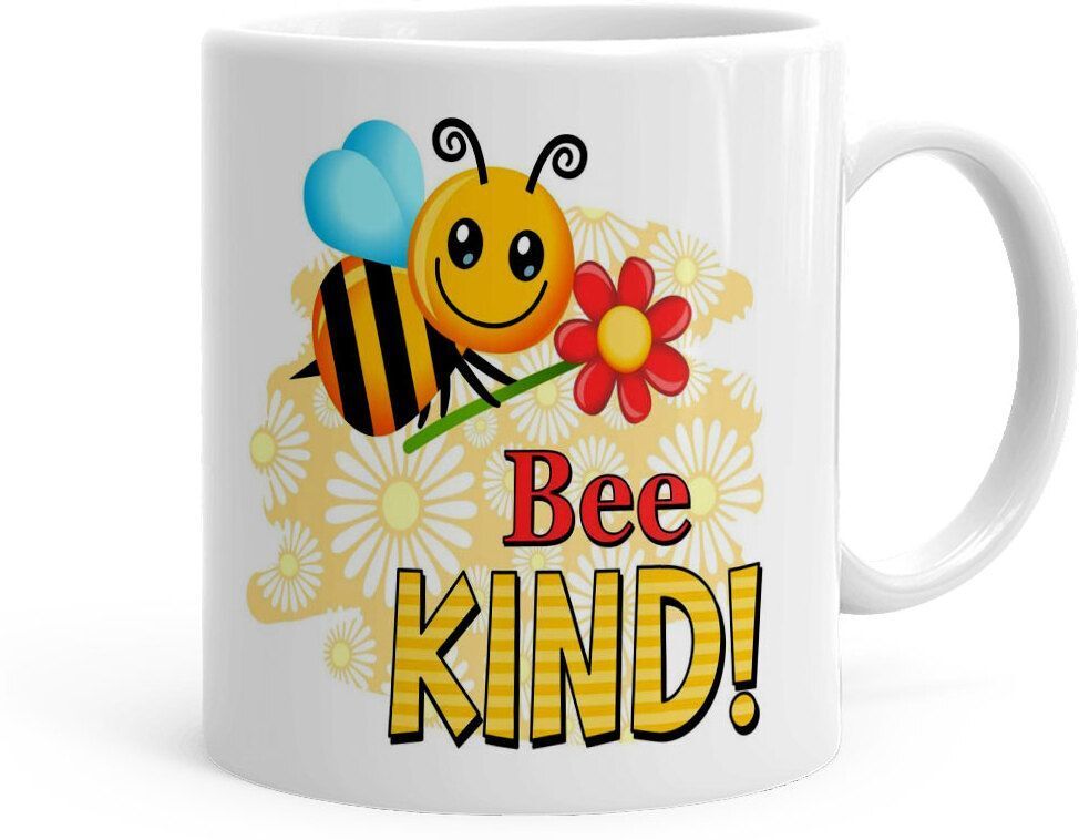 Bee Kind Printed (ps25446) Ceramic Coffee Mug-image-43