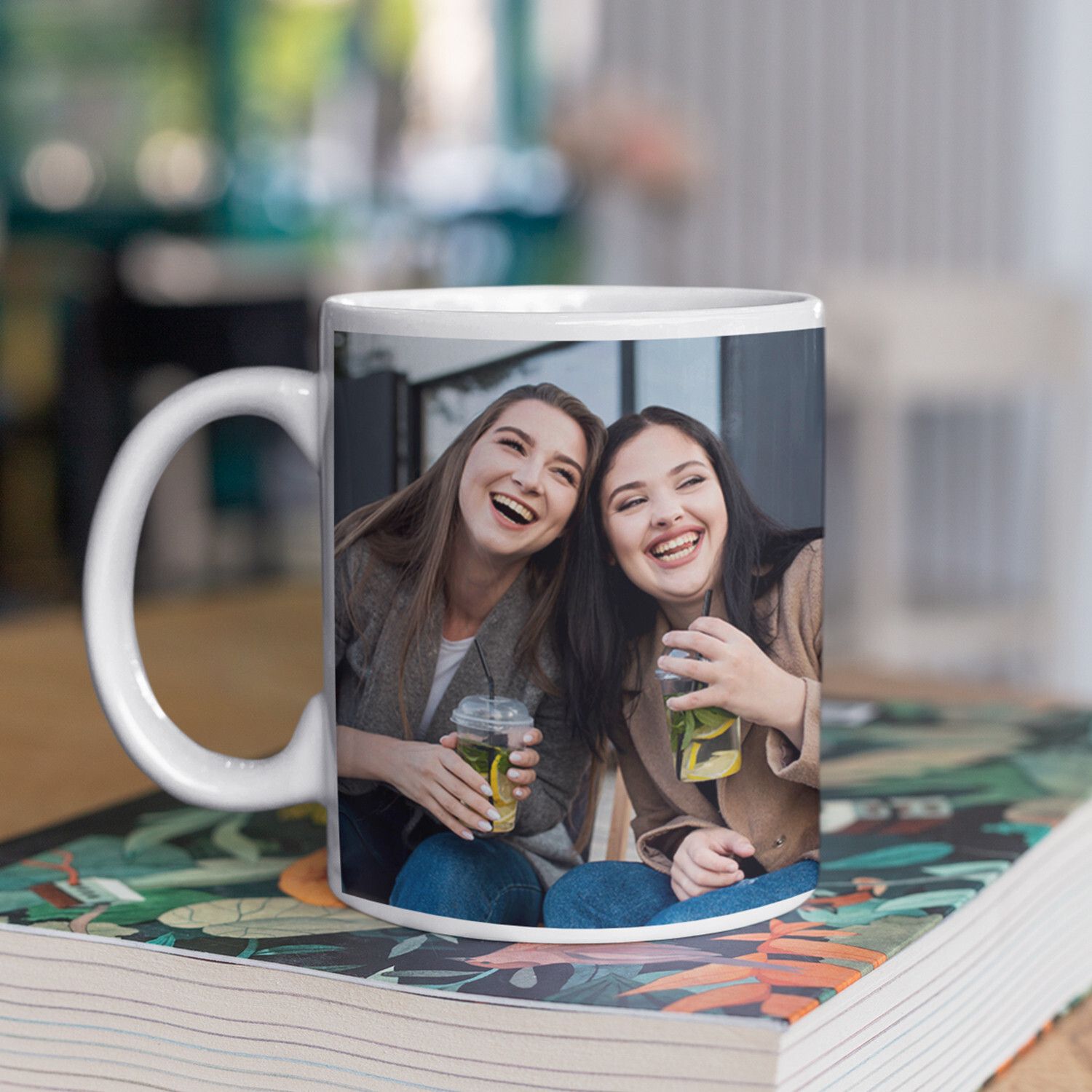 Personalized Ceramic with Photo and Text Print | Ceramic (330 ml) Ceramic Coffee Mug