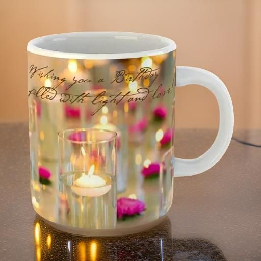 Happy Birthday joy Printed Ceramic Ceramic Coffee Mug