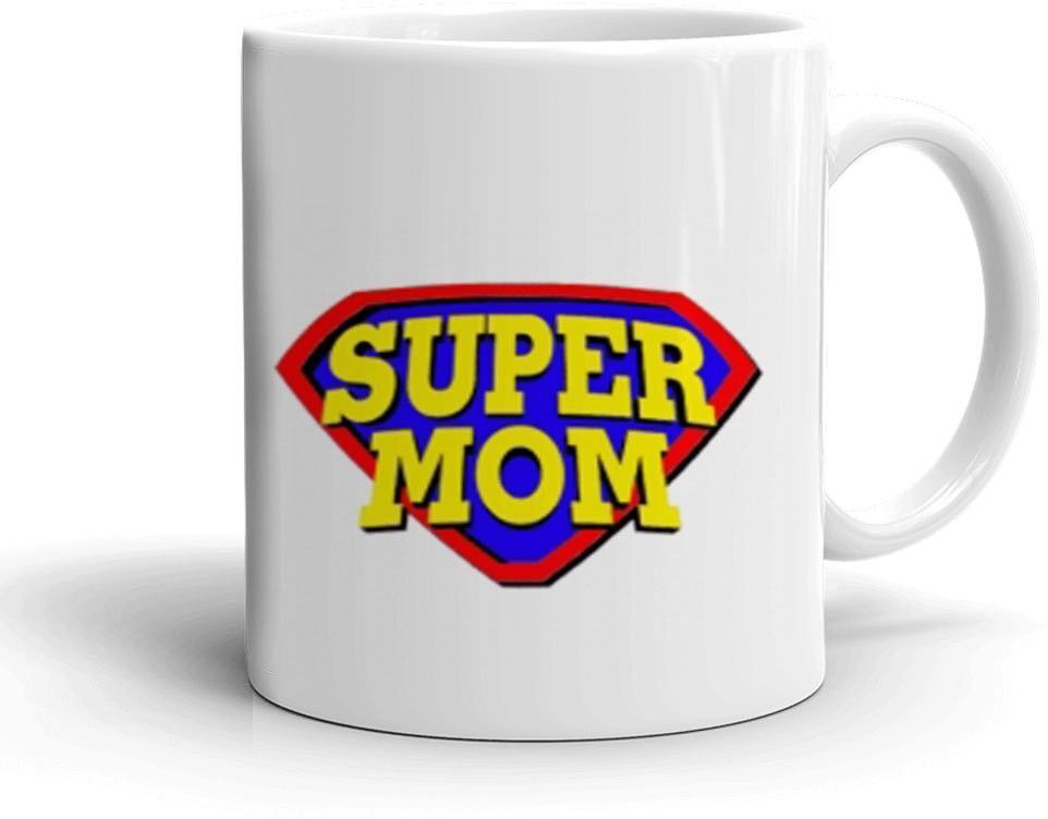 Super Mom Theme (Kg-momDay-2676P) Ceramic Coffee Mug-image-11