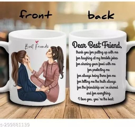 manorath Bestfriend Ceramic CoffeeCup Best Gift for Friends,Girlfriend,Family,lovely gift Ceramic Coffee Mug-picture-20