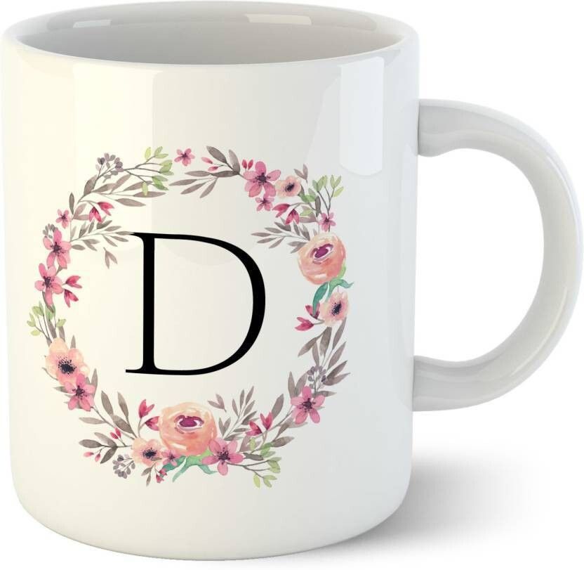 manorath Name Letter Alphabet D Printed Coffee Cup , Gifts for Brother, Sister, Friends, Ceramic Coffee Mug-picture-20