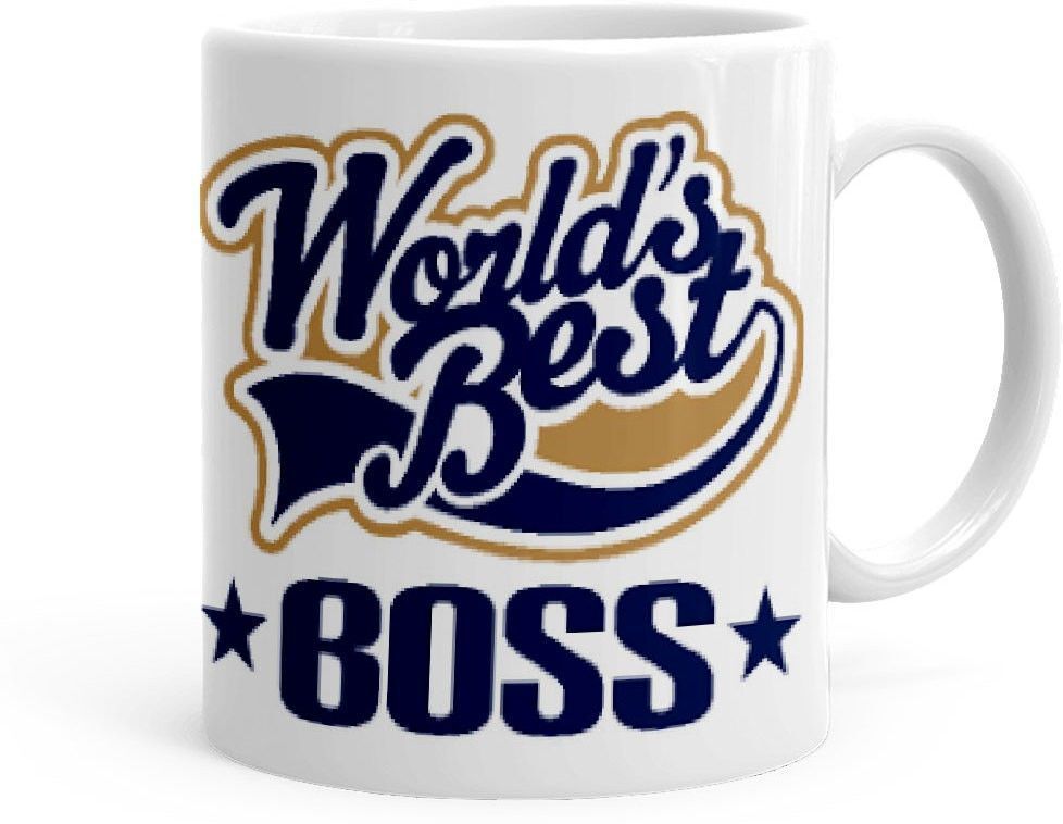Worlds Best Boss Theme(kg-jan-08627P) Ceramic Coffee Mug-image-4