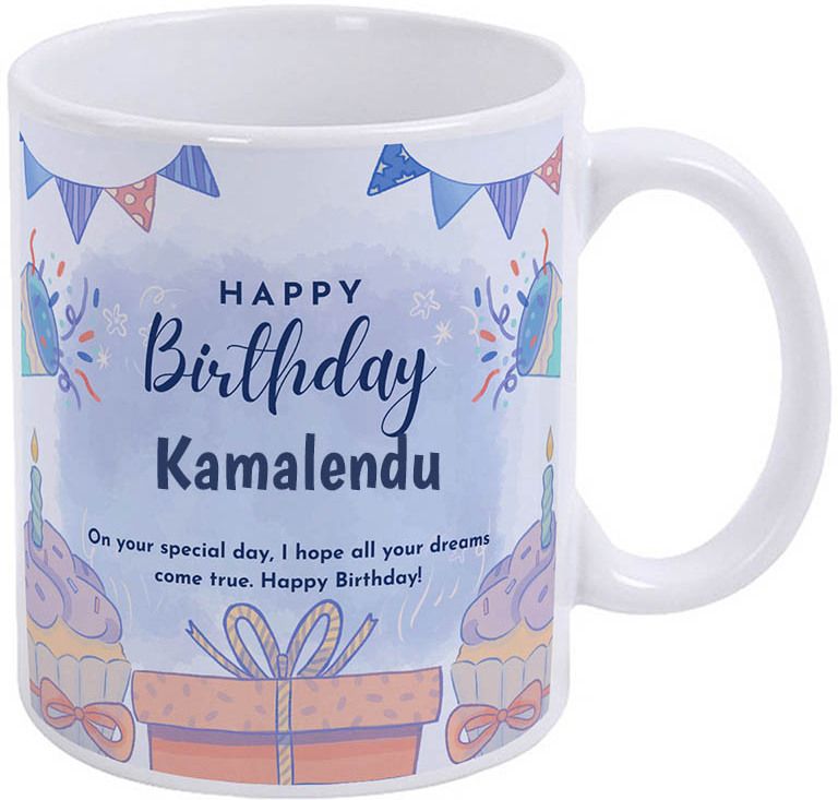 Happy birthday Kamalendu / Gift for birth anniversary Ceramic Coffee Mug-image-31