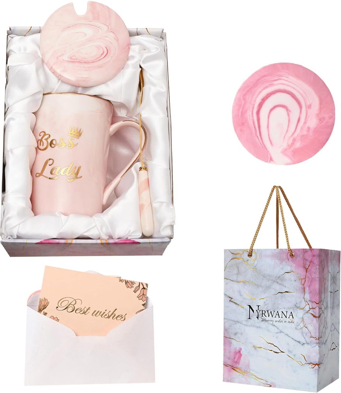 nyrwana delivering smiles in inida Boss Lady Gifts For Women Boss Day Coffee Ceramic Coffee Mug-picture-12