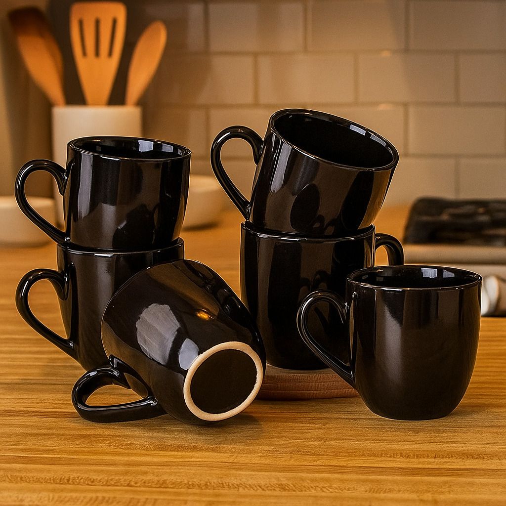 shailzz's Pack of 6 Bone China Tea Cups Set of 6 | Coffee Mugs for Home Office, perfect for gifting-picture-20
