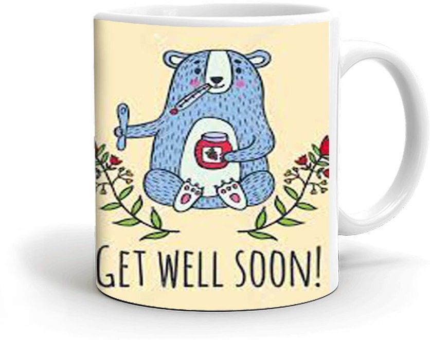 Get well Soon Theme(kg-getwell-151) Ceramic Coffee Mug-image-2