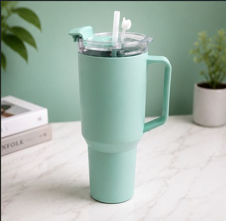 1800 ml Thermal Tumbler with Straw Plastic Tumbler-image-28