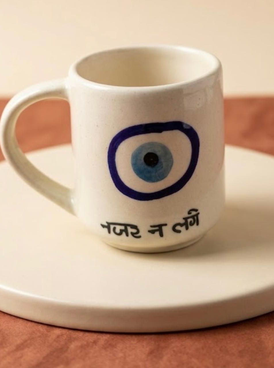 grihamart Nazar na lage mug Ceramic Coffee Mug-picture-28