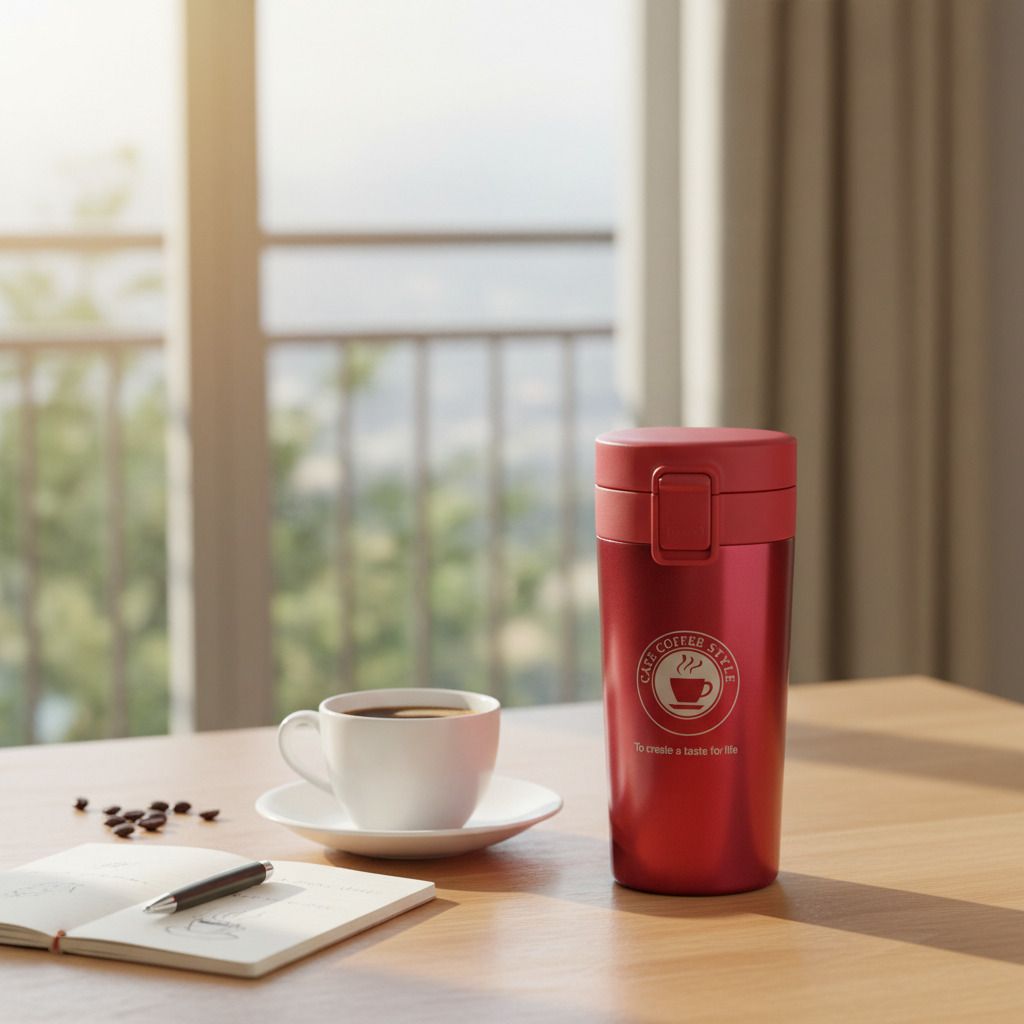 Stainless Steel Insulated Travel Coffee Cup | Leak-Proof Lid | Hot & Cold Flask Stainless Steel Tumbler-image-25