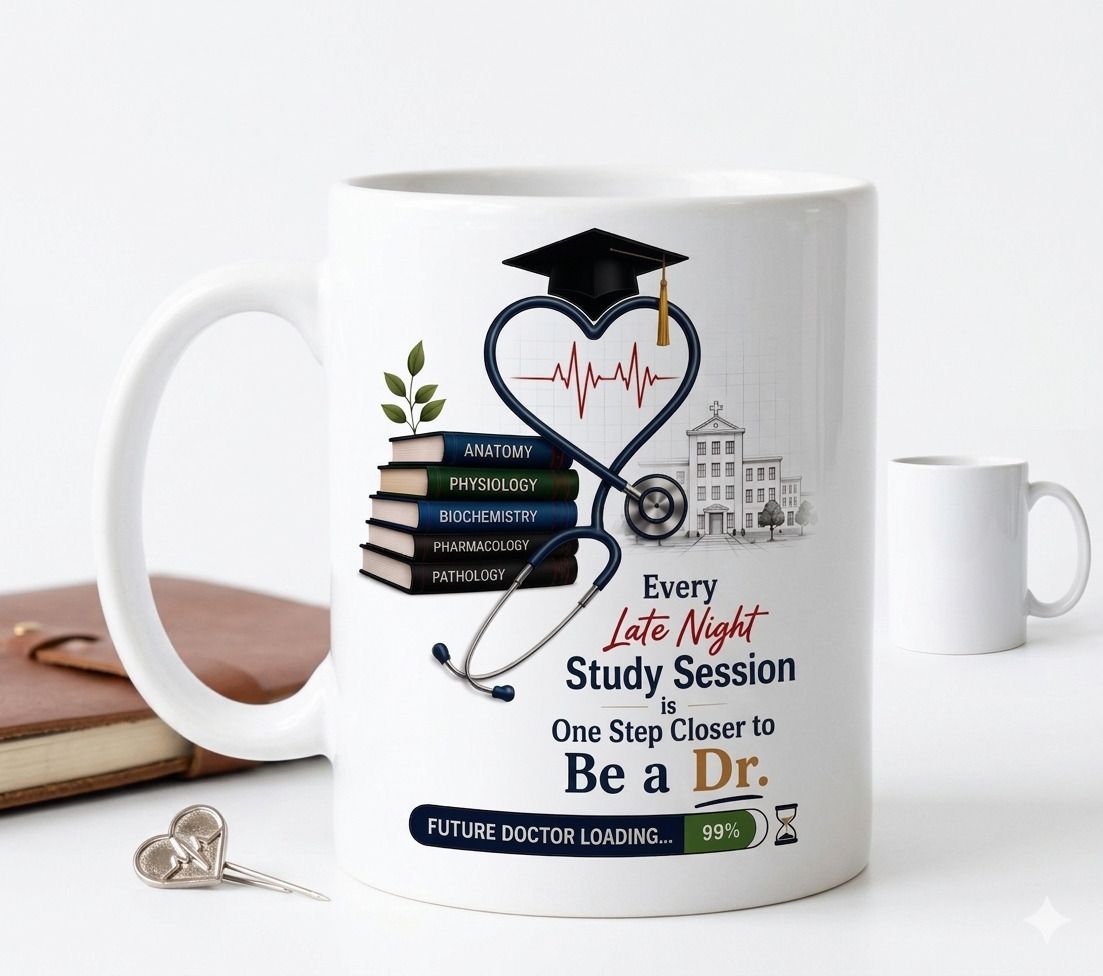 Gift For Medical Student | Future Doctor | Neet Aspirants Cup Ceramic Coffee Mug-image-23