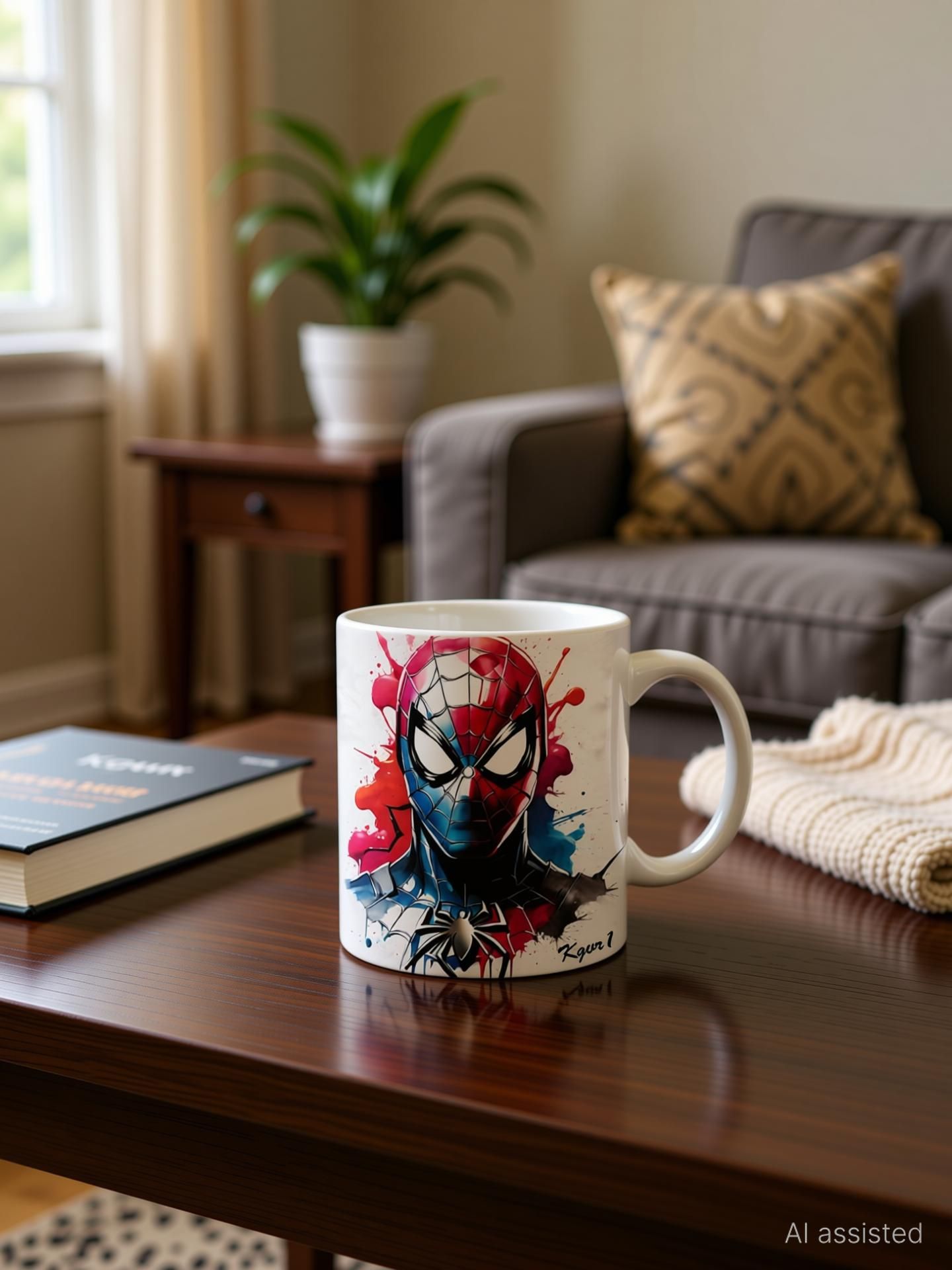 "Spider Face"Best Gift for Brother|Friends|Boys|Kids|Birthday|Printed Ceramic Coffee Mug-image-15