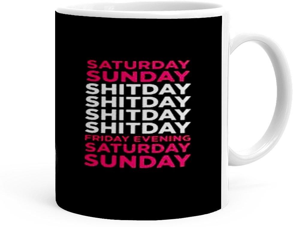 Saturday Sunday Theme(-jan-12487P) Ceramic Coffee Mug-image-41