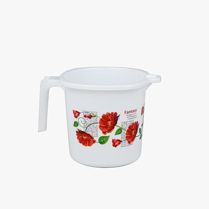 corul plastic APR-1 Ltr_White Plastic Bath Mug-picture-42