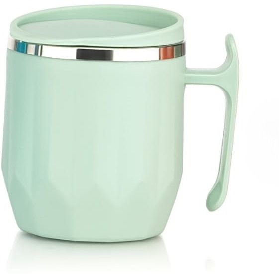 magicspoon Stainless Steel Coffee with Lid (300 ml) (Pack of 1) (Pista) Stainless Steel Coffee Mug-picture-10