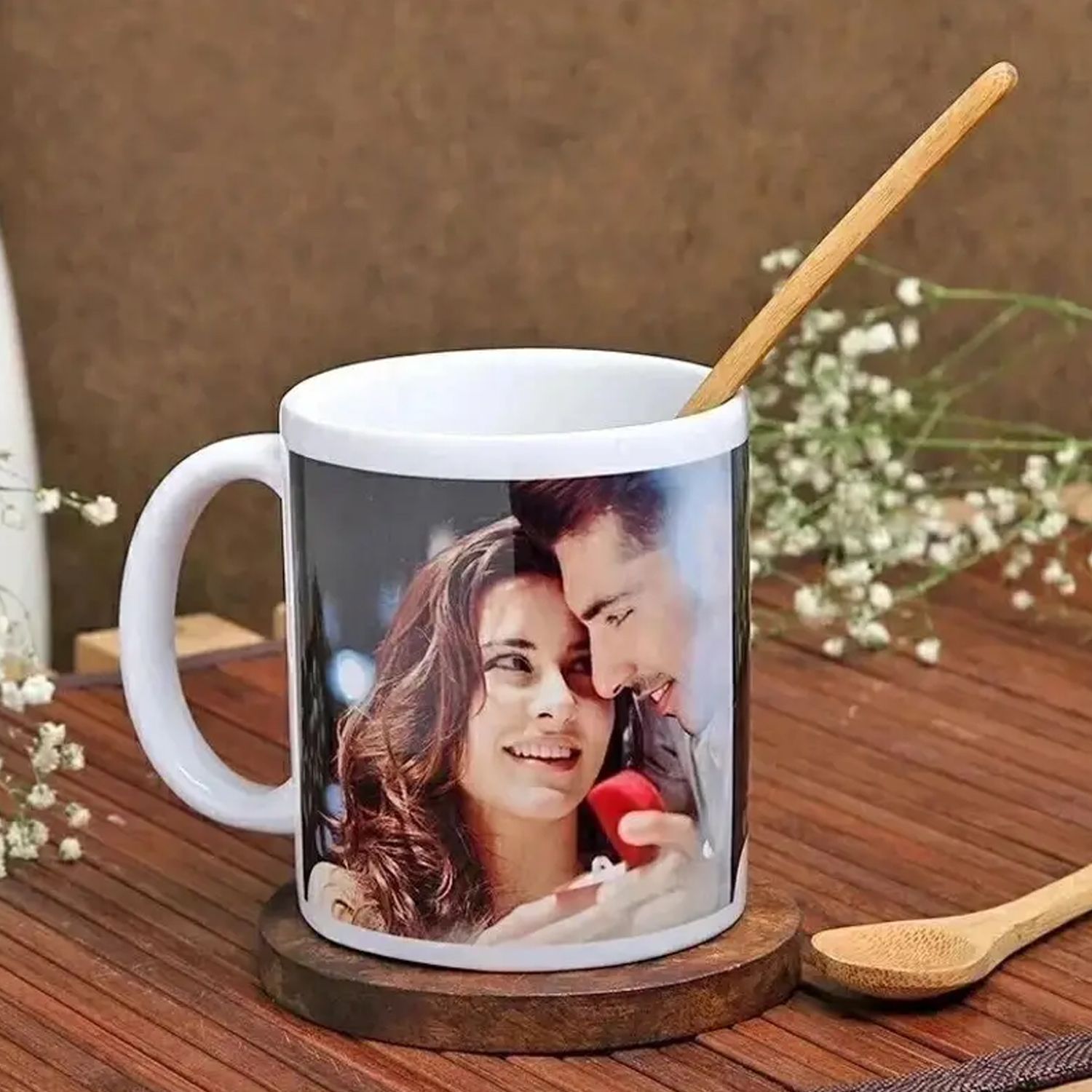 Photo mug Print Photo, Logo & Text on Cup For Birthday , Anniversary Gift Ceramic Coffee Mug-image-29