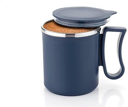 250ml Stainless Steel, Plastic Coffee Mug