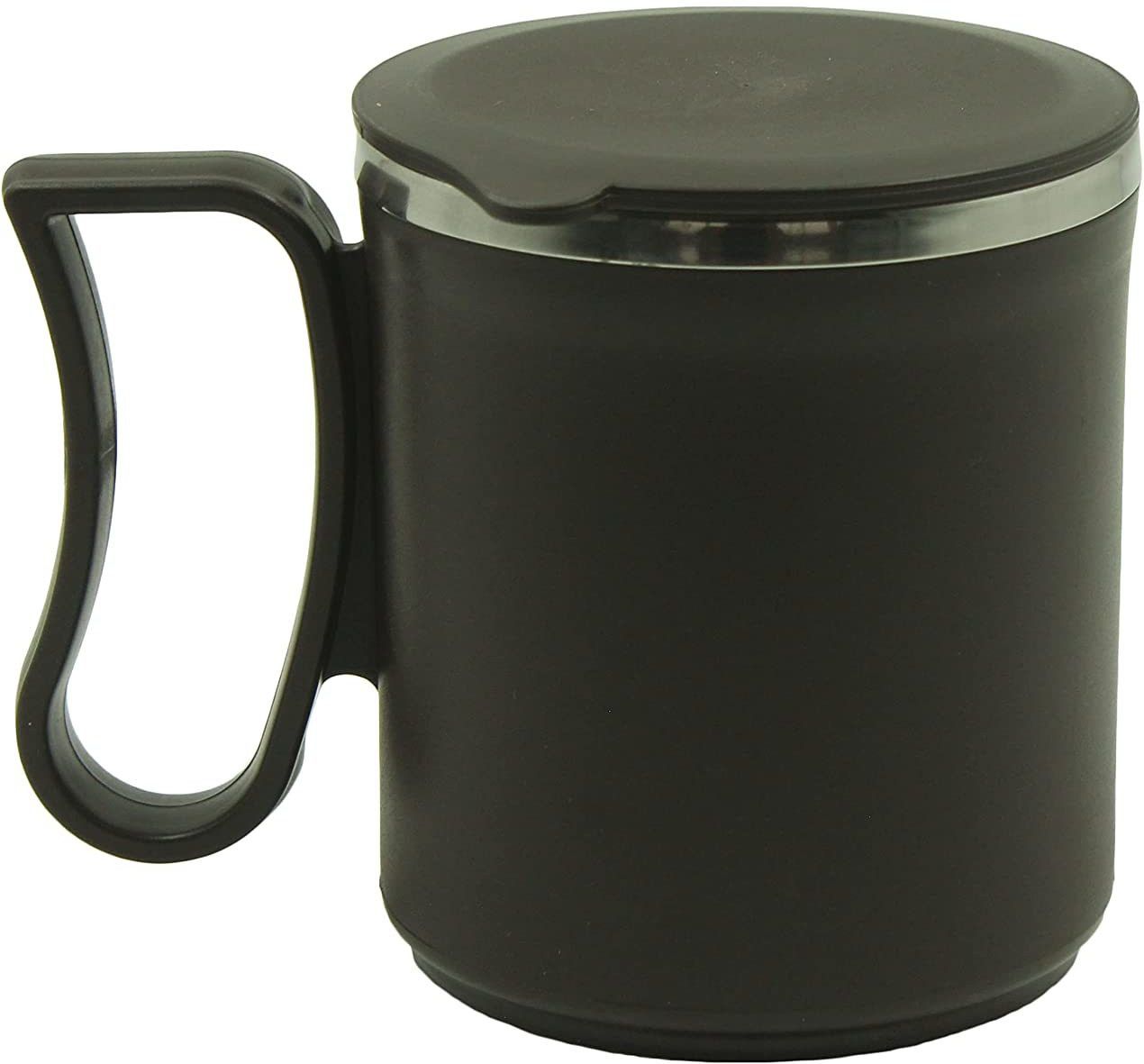 analog kitchenware Stainless Steel Tea/Milk/Beverage/Coffee Set Of 1--BLACK Stainless Steel Coffee Mug-picture-18
