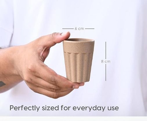 liftoff Eco-Friendly Cutting Chai Cups-Set- 2 80ml Tea Urn-picture-22